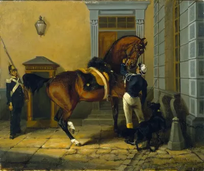 Gentleman The Favourite Horse Of King Carl Xv Of Sweden