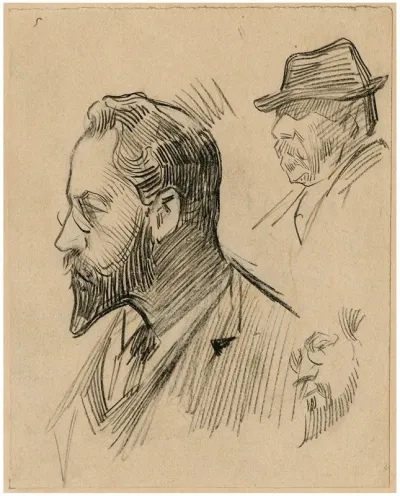 Geo Poggenbeek En Marinus Heijl Schilders