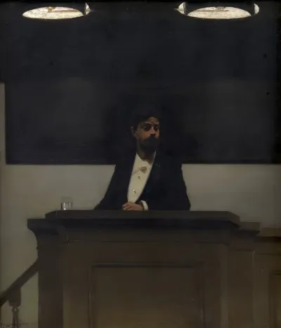 Georg Brandes At The University Of Copenhagen