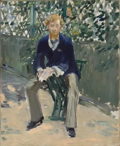 George Moore In The Artists Garden