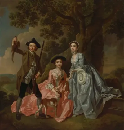 George Rogers And His Wife Margaret And His Sister Margaret Rogers
