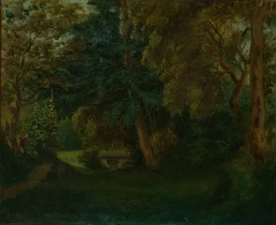 George Sands Garden At Nohant