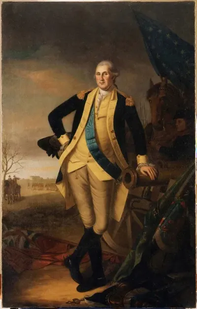 George Washington After The Battle Of Princeton