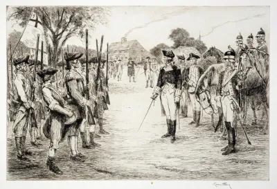 George Washington And His Troops