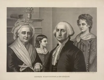 George Washington At Mt Vernon