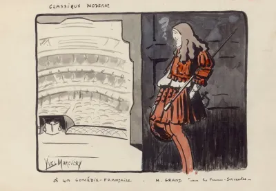 Georges Grand Dans Les Femmes Savantes De Moliere