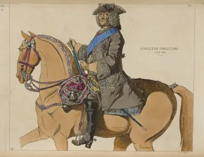 Georges Ii Roi Dangleterre 1755 60