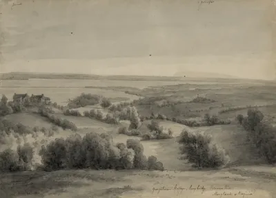 Georgetown College Long Bridge Potomac River Maryland Virginia June 21 1861
