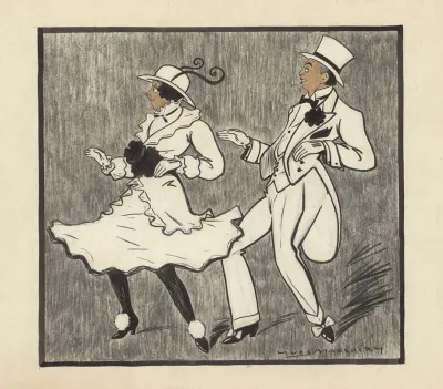 Germaine Reuver Et Gaston Silvestre Dans Zizi Pam Pams De Henry De Gorsse