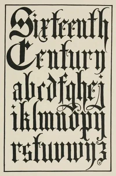 German Blackletters