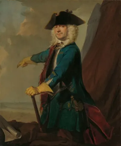 Gerrit Sichterman 1688 1730 Quartermaster General Of The Cavalry Colonel Of The Oranje Groningen Infantry Regiment Commandant Of Grave