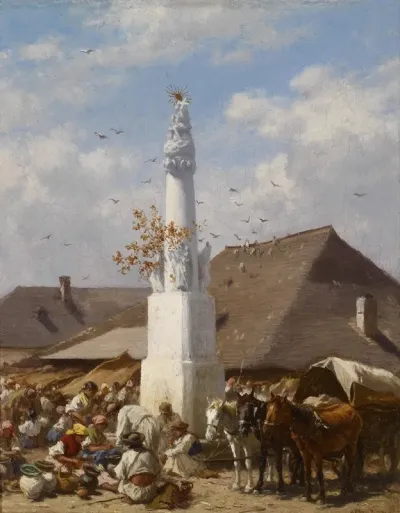 Geschirrmarkt In Szolnok