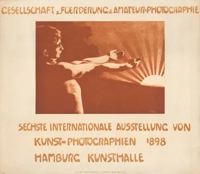 Gesellschaft Zur Forderung Der Amateur Fotografie Ausstellung In Hamburger Kunsthalle 1898