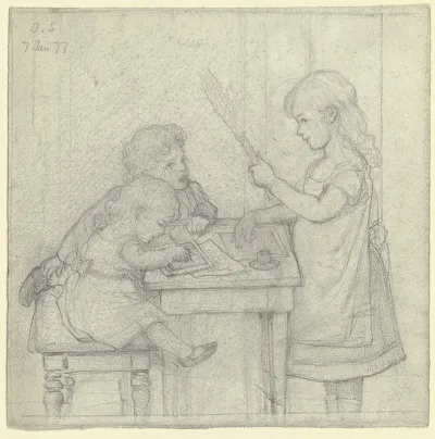 Gespielte Schulszene 2