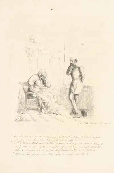 Gesprek Tussen Oom En Neef
