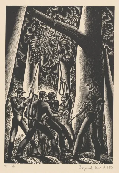 Getting Ready For Hanging Lynching