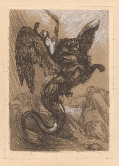 Gevleugelde Chimaera