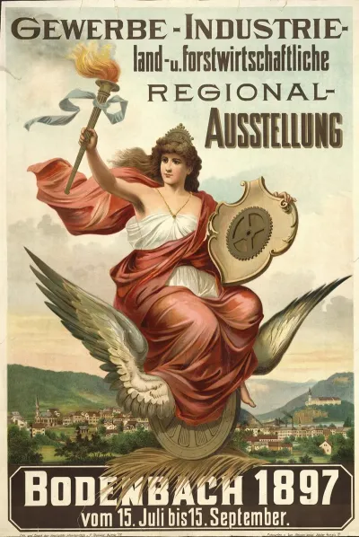 Gewerbe Industrie Ausstellung Bodenbach 1897
