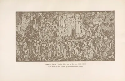 Gewirkter Teppich 1380