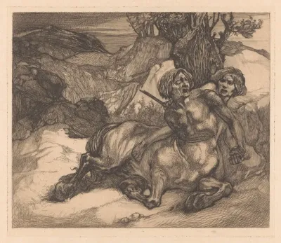 Gewonde Centaur