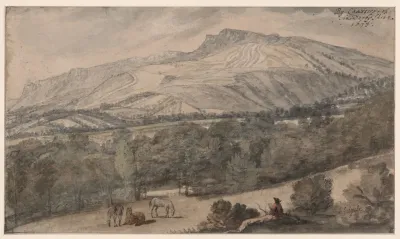 Gezicht By Chatsworth In Derbyshire