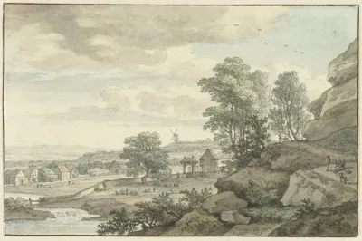 Gezicht In De Omgeving Van Bentheim