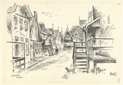 Gezicht In Het Doolhof Te Volendam 2