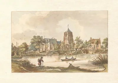 Gezicht Op Acquoy Aan De Linge