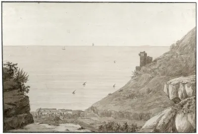 Gezicht Op Barcelona Vanuit De Bergen 2