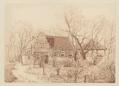 Gezicht Op De Boerderij Schoterbosch