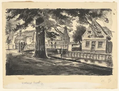 Gezicht Op De Hoornsebuurt