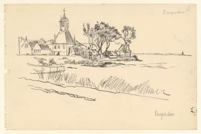 Gezicht Op De Kapel