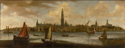 Gezicht Op De Rede Van Antwerpen 2