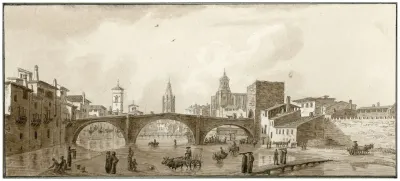 Gezicht Op Gerona 2