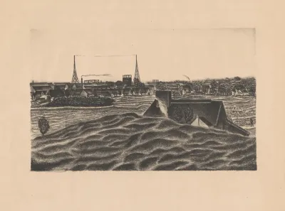 Gezicht Op Hilversum