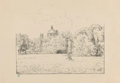 Gezicht Op Paleis Huis Ten Bosch Vanuit De Tuin Huis Ten Bosch Ii