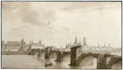 Gezicht Op Saragossa
