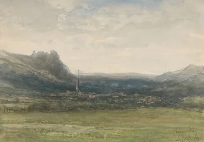 Gezicht Op Valkenburg Limburg
