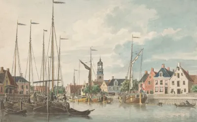 Gezicht Te De Lemmer