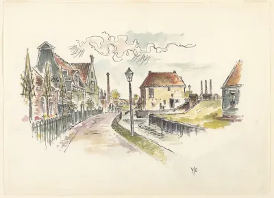 Gezicht Te Enkhuizen