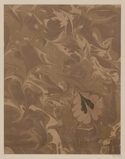 Gezogenes Marmorpapier 7
