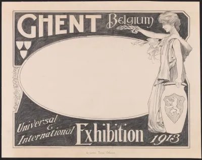Ghent Belgium Universal International Exhibition 1913