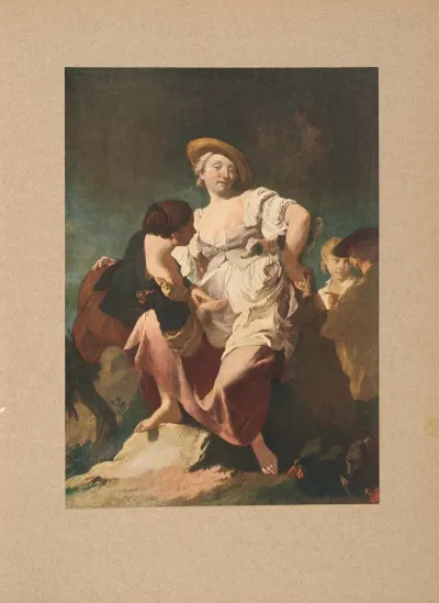 Giambattista Piazzetta‎ ‎pastor‎‎elle‎ ‎d‎ ‎arcadia
