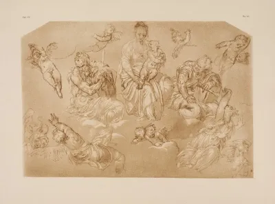 Gian Battista Zelotti The Blessed Virgin And Child With Saints And Angels