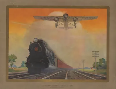 Giant Conquerers Of Space And Time Pennsylvania Railroad