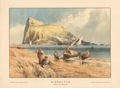 Gibraltar From The Mainland