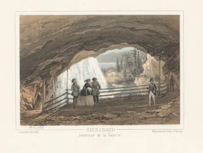 Giessbach Interieur De La Galerie