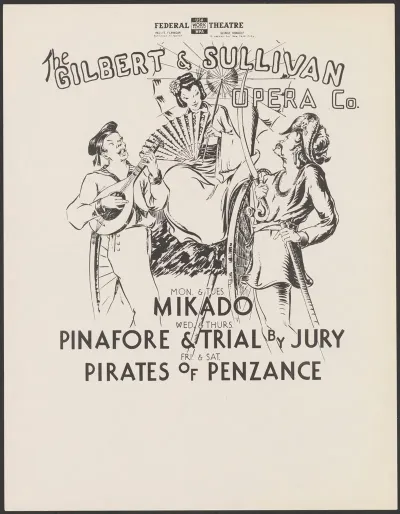 Gilbert And Sullivan Operettas Mikado Pinafore
