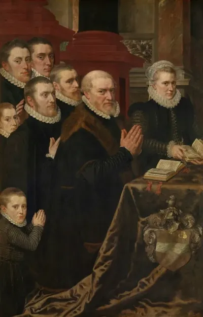 Gillis De Smidt And Seven Of His Children