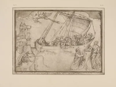 Giotto Christ Walking On The Waves